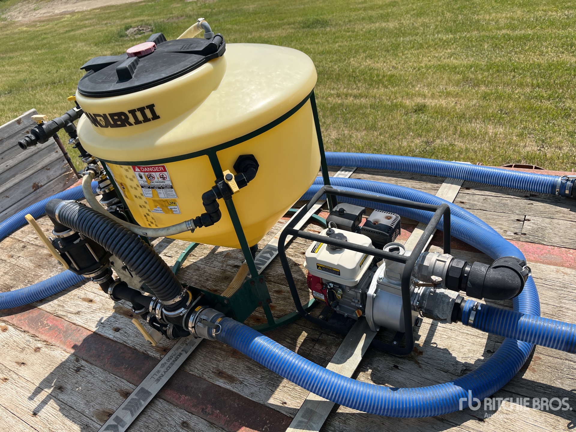 Handler III 65 gal Einspülschleuse