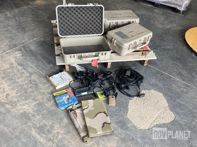 (4) Iris Technology Spaces II Solar Portable Communications Energy Systems