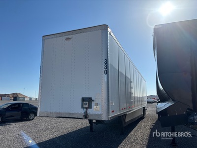 2015 Wabash 53 ft x 102 in T/A Van Trailer