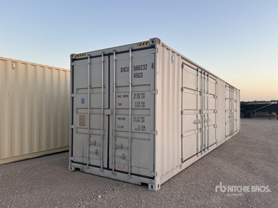 2025 40 ft High Cube Multi-Door Storage Container
