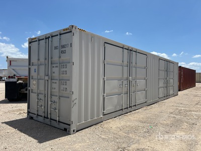 2025 40 ft High Cube Multi-Door Storage Container