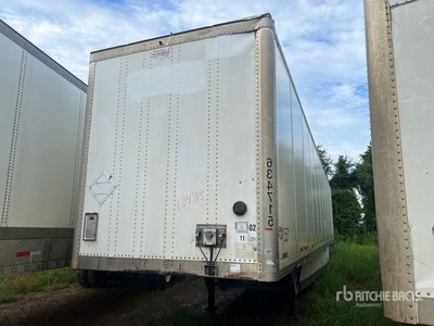 2015 Wabash DVCVHPC 53 ft x 102 in T/A Van Trailer