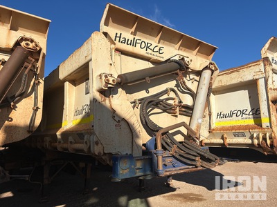 2018 Duraquip Tri/A Triple Road Train Combination Side Dump Trailer