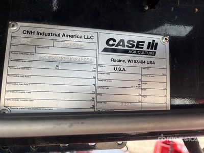 2021 Case IH 8250 Maaidorser