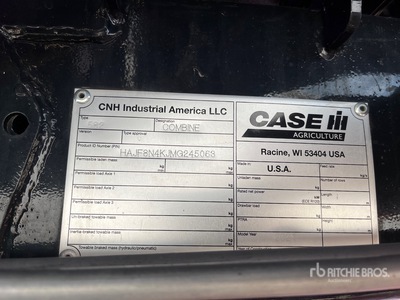 2021 Case IH 8250 Cosechadora