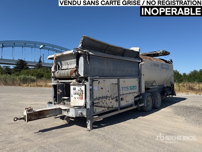 2020 Terex Trommel TTS 620 Crible Trommel Screen Plant (Inoperable)