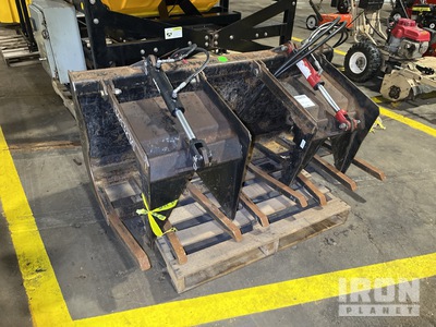 60 in Skid Steer Grapple Bucket