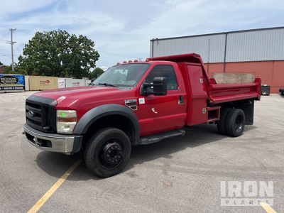 2008 Ford F-550 XL Super Duty 4x4 S/A Dump Truck