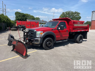 2012 Ford F-550 4x4 Snow Plow Truck