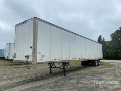 2014 Wabash DVCVHPC 53 ft x 102 in T/A Rimorchio furgonato