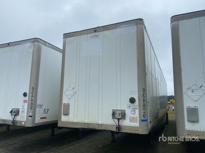 2015 Wabash DVCVHPC 53 ft x 102 in T/A Remorque fourgon