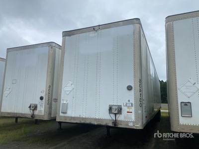 2014 Wabash 53 ft x 102 in T/A Semi-remorque fourgon