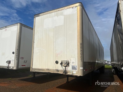 2014 Wabash DVHDHPC 48 ft x 102 in T/A Van Trailer