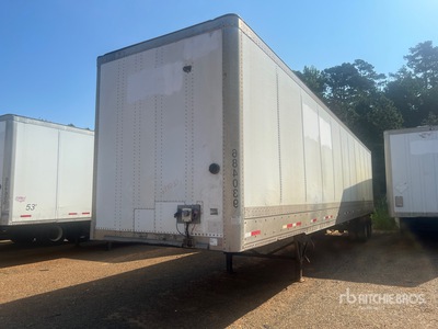 2014 Wabash DVHDHPC 48 ft x 102 in T/A Van Trailer