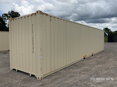 2025 40 ft High Cube Multi-Door Storage Container