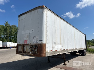 1988 Fruehauf 45 ft x 102 in T/A Rimorchio furgonato