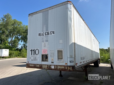 1989 Stoughton GSVW-Z-455T-S-C 45 ft x 102 in T/A مقطورة فان