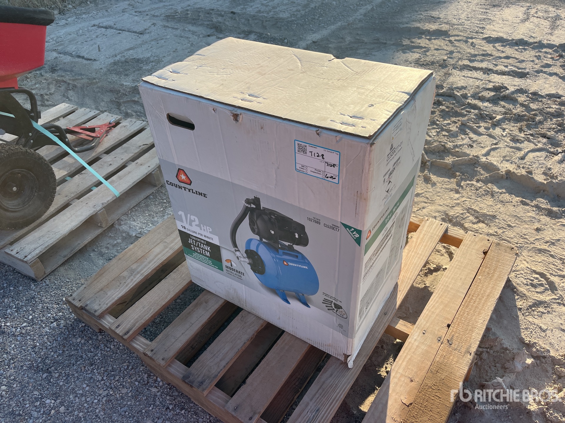 Countyline Electric 1/2 HP 10 GPM Jet Tank System Divers  (Unused)