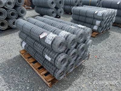 Quantity of (12) Galvanized 4 ft 6 in Utility Staccionata (Unused)