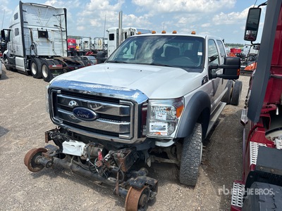 2012 Ford F-550 XLT 4x4 Crew Cab Cab and Chassis