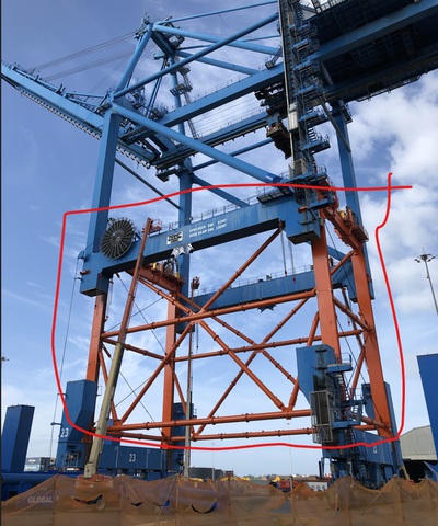 GRT HSL65007 Crane Jacking Frame