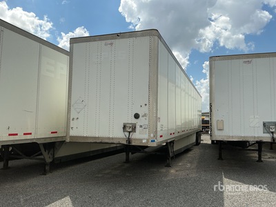 2015 Wabash DVCVHPC 53 ft T/A Van Trailer