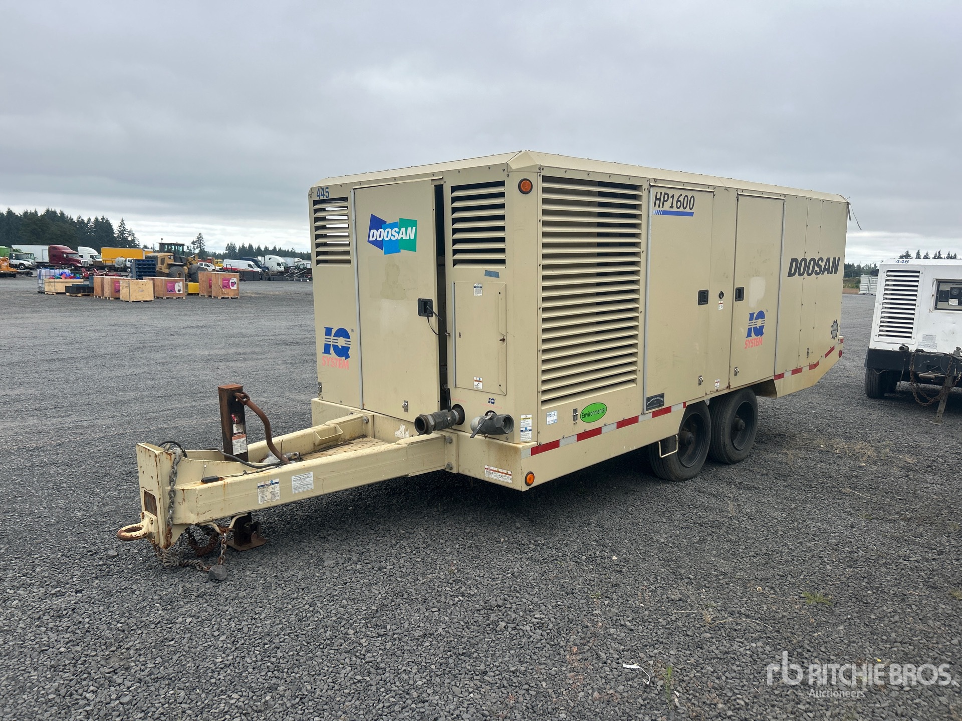 2007 Doosan HP1600WCU-T3 1600 cfm Mobile Air Compressor