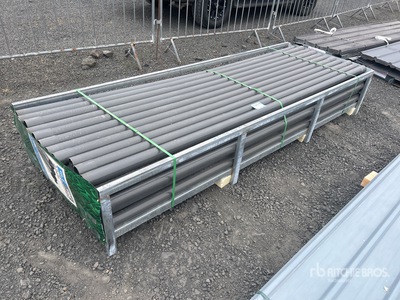 Quantity of (60) 10'L x 3" Grey UPVC Rigid Non-Metallic Conduit (Unused)