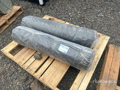 Quantity of (2) 13'W x 300'L woven Landscape Fabric (Unused)