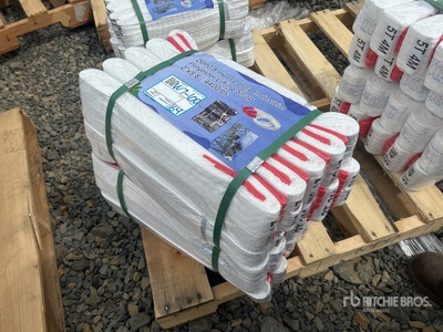Quantity of (20) 2 in x 9 ft 8 in Heavy Duty Industrial Polyester Lifting Strap その他 - 店舗 & 倉庫 (Unused)