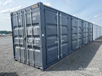2025 40 ft High Cube Multi-Door Storage Container