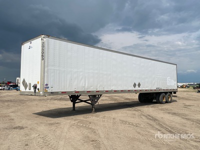 2012 Utility 4000D-X 53ft T/A Van Trailer