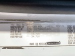 Serial Number / VIN