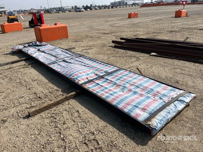 Quantity of (100) Sheets Galvalume Steel Roofing Varios. Industrial (Unused)
