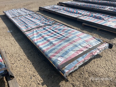 Quantity of (100) Sheets Galvalume Steel Roofing Varios. Industrial (Unused)