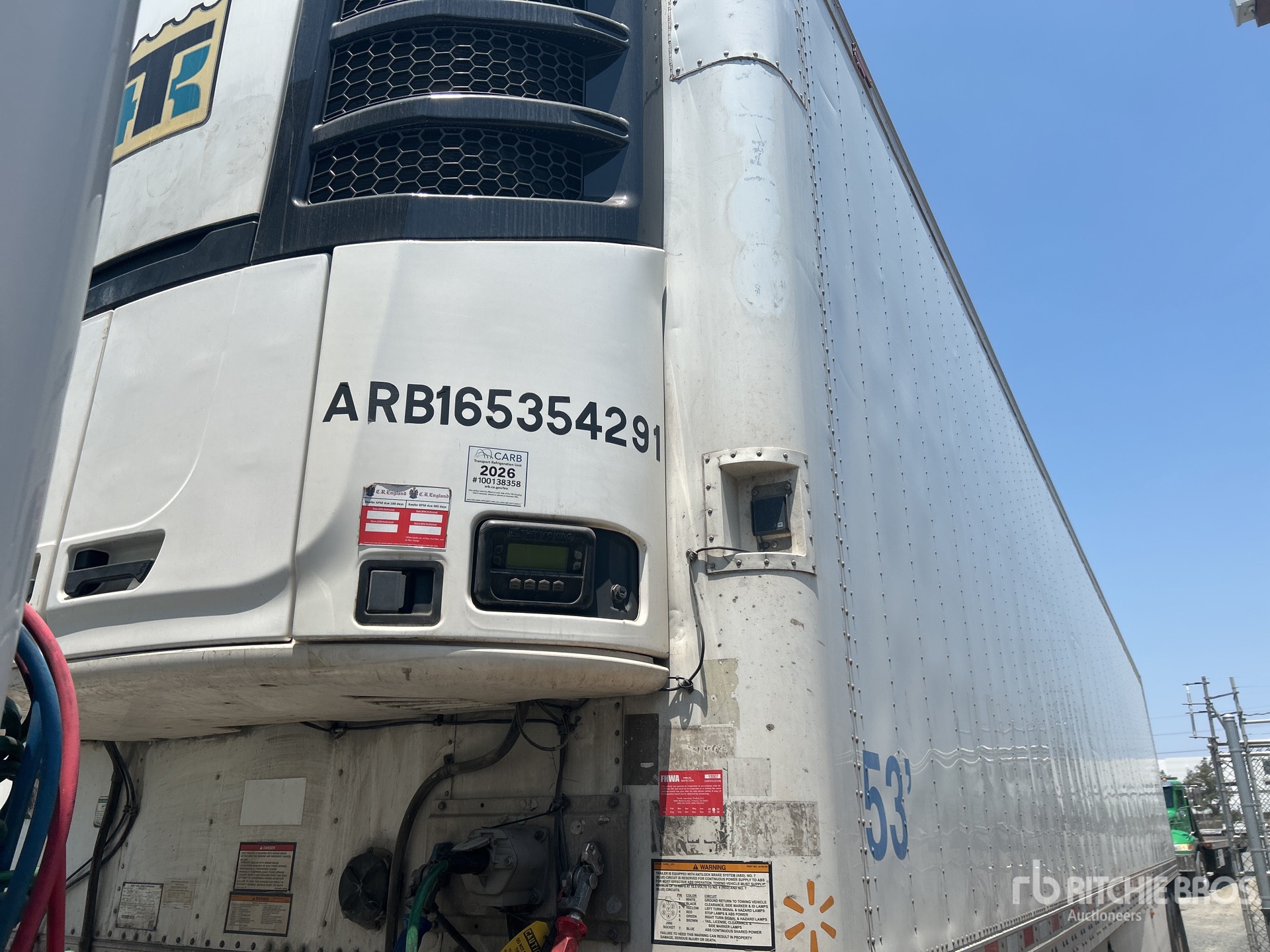 2017 Great Dane 53 ft T/A Remorque frigorifique