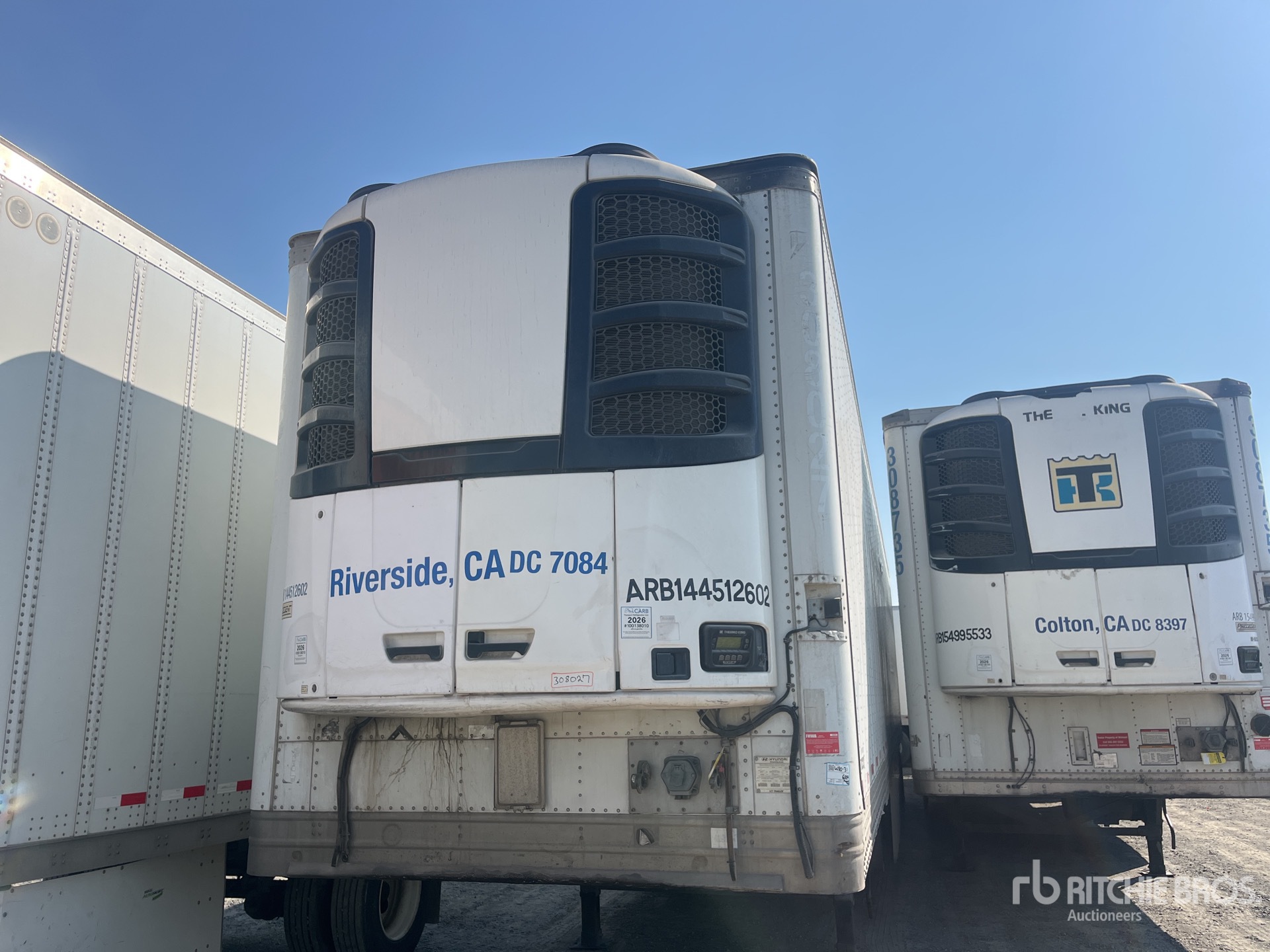 2015 Hyundai 48 ft x 102 in T/A Remorque frigorifique