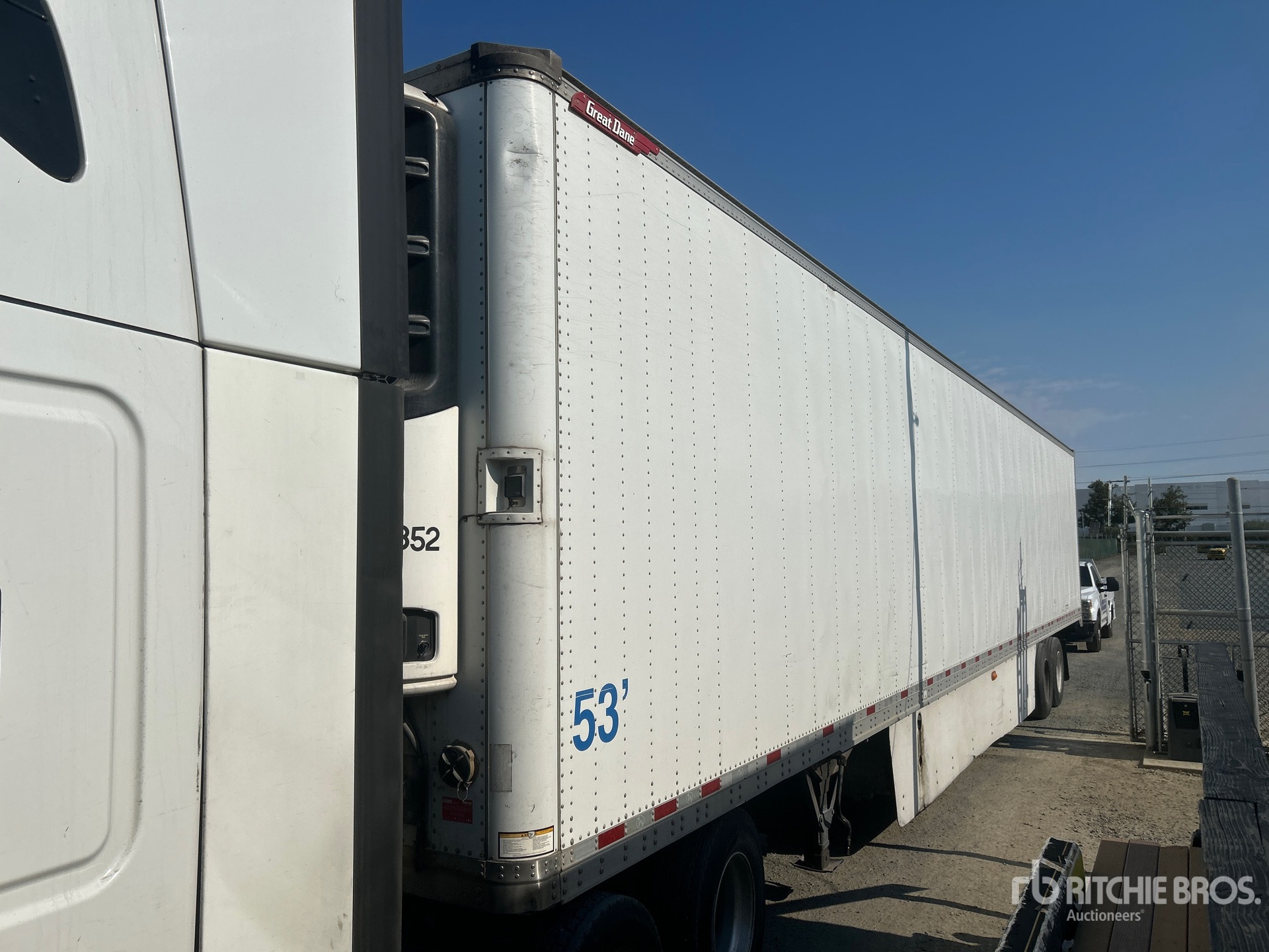 2017 Great Dane ESS-1119-32053 53 ft x 102 in T/A Refrigerated Trailer