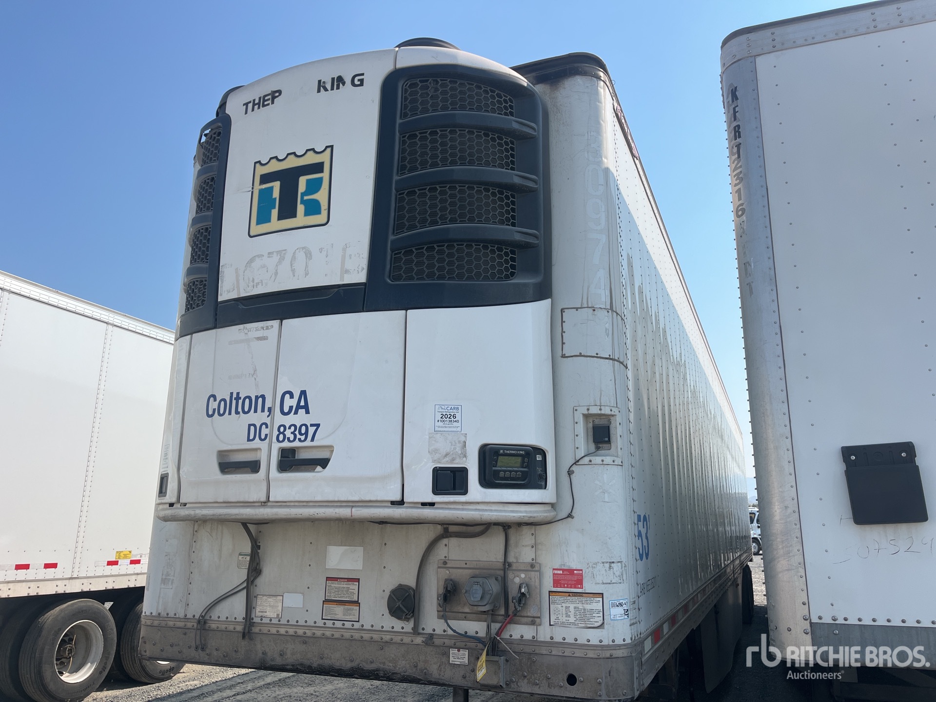 2017 Great Dane 53 ft x 102 in T/A Refrigerated Trailer