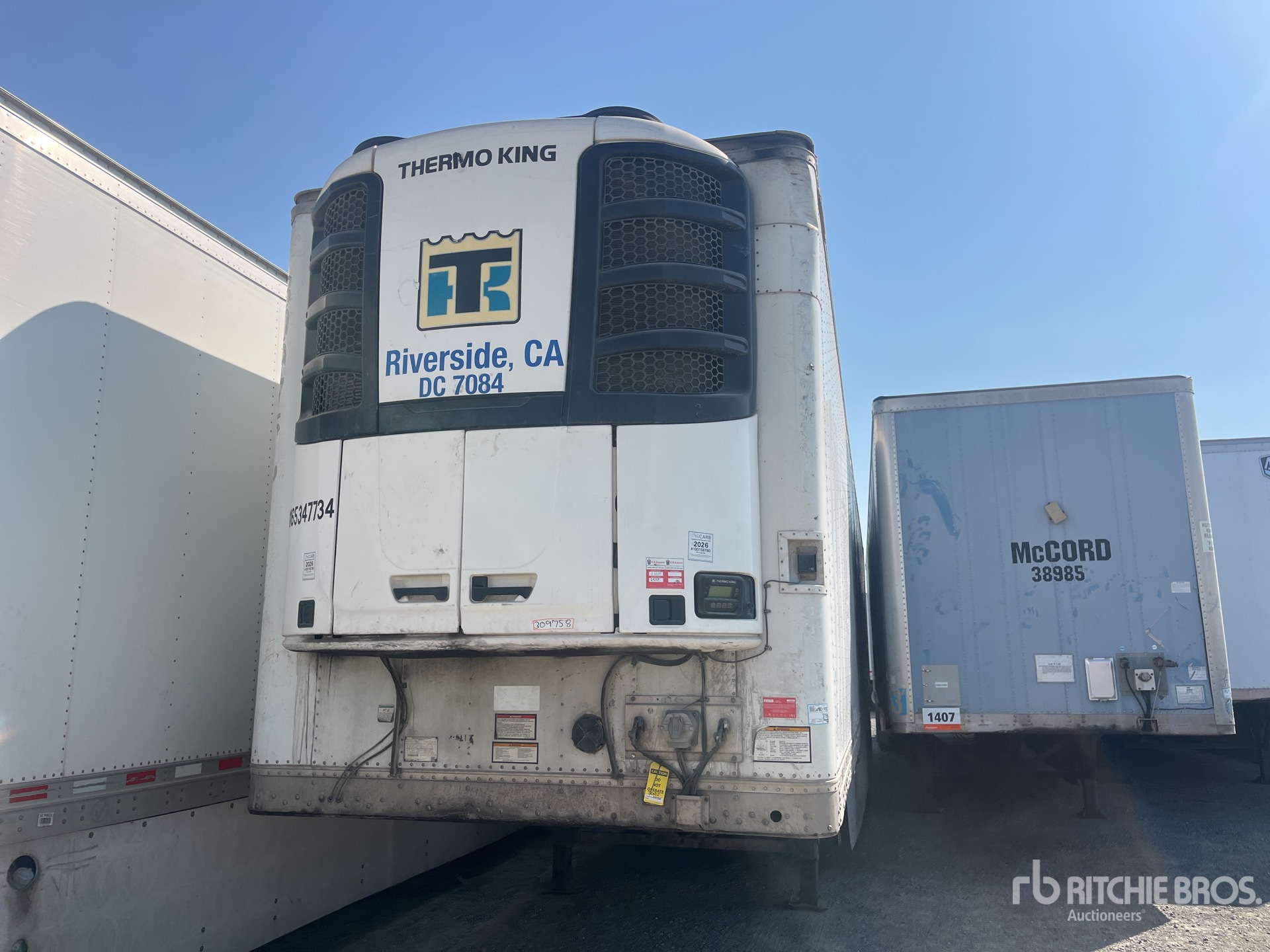 2017 Great Dane 53 ft x 102 in T/A Refrigerated Trailer