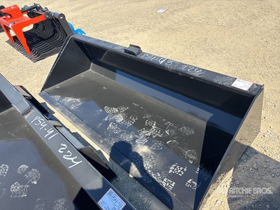 2025 Kit Containers QT-DB-S90 90 in Skid Steer Bucket (Unused)