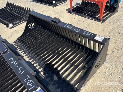 2025 Kit Containers QT-72-FF-42 71 in Skid Steer Bucket (Unused)