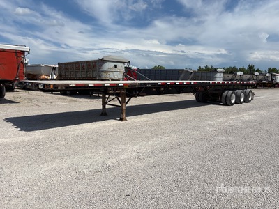2018 Fontaine XTP-5390-SA3 Tri/A 53 ft Extendable Flatbed Trailer