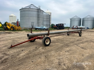 Custom built 25 ft Pipe Trailer