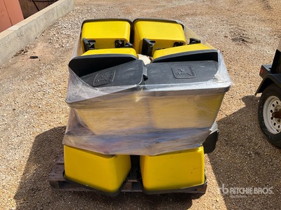Quantity of (16) John Deere Planter Insecticide Hoppers معدات زراعية متنوعة