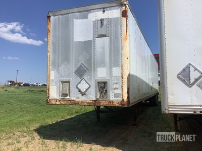 1999 Wabash 53 ft T/A Van Trailer