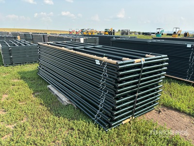 Quantity of (24) 2025 BYT RG12 12 ft Steel Ranch Vee Poort (Unused)