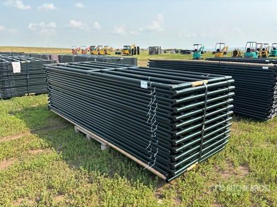 Quantity of (24) 2025 BYT RG12 12 ft Steel Ranch Vee Poort (Unused)