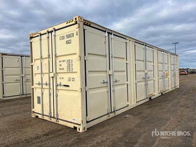 2025 40 ft High Cube Multi-Door Storage Container