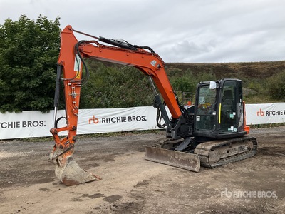 2021 Hitachi ZX85USB-6 Rupsgraafmachine
